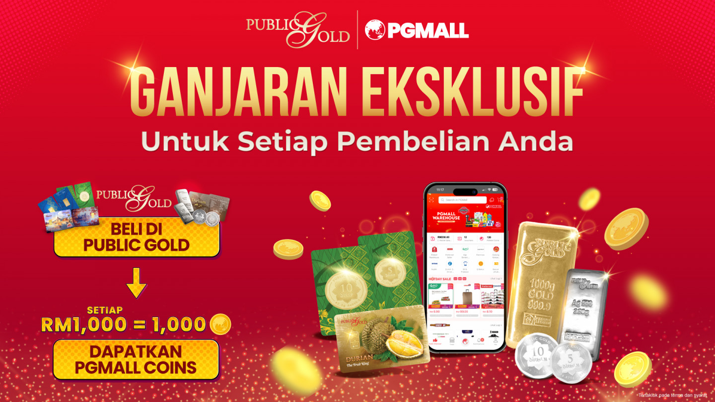 Lagi banyak anda beli → lagi banyak coins anda menanti!