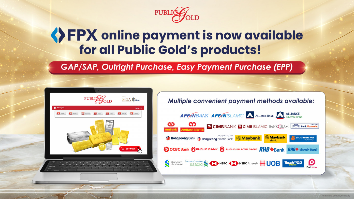 FPX online payment is available now!