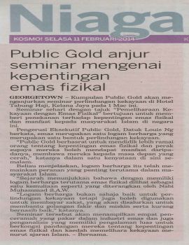 Feb 11 14 News about Seminar Tabung Haji from Kosmo!