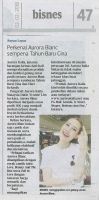 2018.02.02 Harian Metro Aurora Blanc