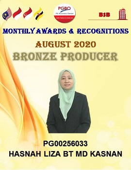 HASNAH LIZA BT MD KASNAN AUGUST BRONZE